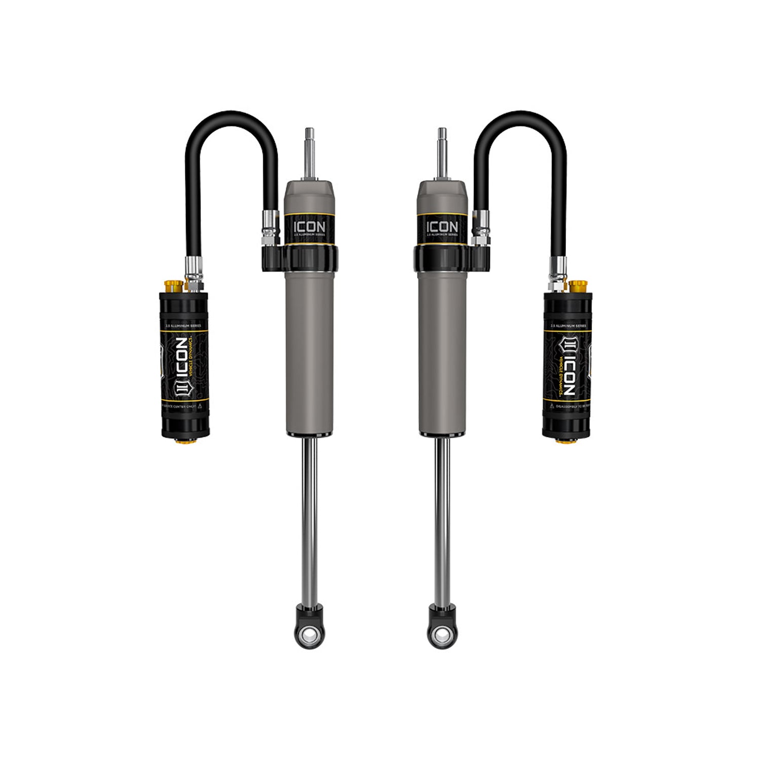 Pair 0-2.5in Front 2.5 Series Shocks VS RR CDCV <br> 2005-2025 Ford F-250 F-350 F-450 F-550 Super Duty