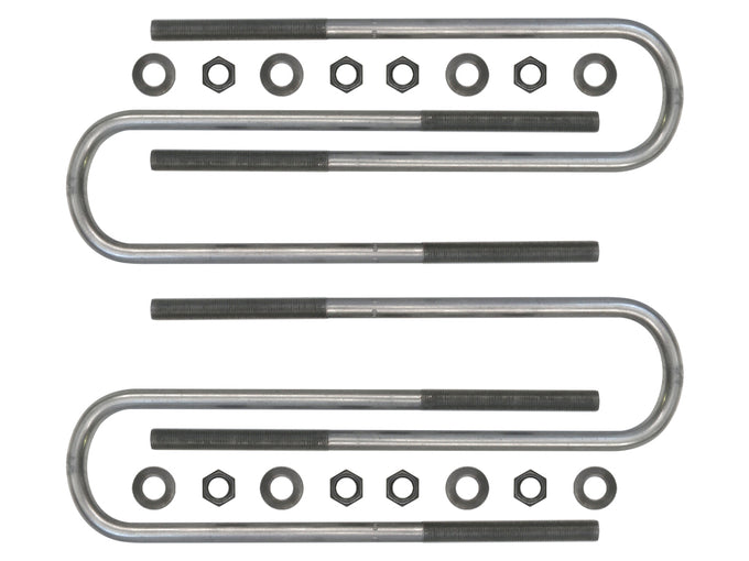Rear 12in U-Bolt Kit <br> 2011-2025 Ford F-250 F-350 Super Duty