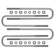 Rear 17in U-Bolt Kit <br> 2011-2025 Ford F-250 F-350 Super Duty
