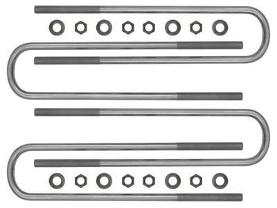 Rear 17in U-Bolt Kit <br> 2011-2025 Ford F-250 F-350 Super Duty