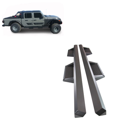 Impact Heavy Duty Drop Side Steps <br>20-23 Jeep Gladiator