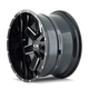 Type 141 20x9in Gloss Black Milled Wheel <br> 5x150 Bolt pattern / 0 mm offset / 110 mm Hub