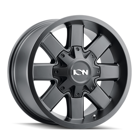 Type 141 17x9in Satin Black Wheel <br> 5x127 Bolt pattern / 18 mm offset / 87 mm Hub