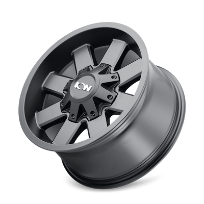 Type 141 18x9in Satin Black Wheel <br> 8x165.1 Bolt pattern / 18 mm offset / 125.2 mm Hub