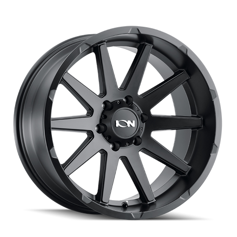 Type 143 18x9in Matte Black Wheel <br> 5x150 Bolt pattern / 30 mm offset / 110 mm Hub