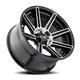 Type 149 20x10in Gloss Black Machined Wheel <br> 8x165.1 BP / -24 mm offset / 125.2 mm Hub