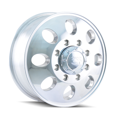 Type 167 16x6in Polished Wheel <br> 8x165.1 BP / 102 mm offset / 130.18 mm Hub