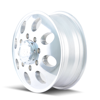 Type 167 16x6in Polished Wheel <br> 8x165.1 BP / 102 mm offset / 130.18 mm Hub