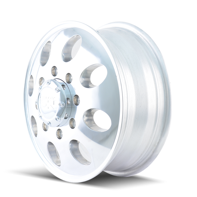 Type 167 16x6in Polished Wheel <br> 8x165.1 BP / 102 mm offset / 130.18 mm Hub