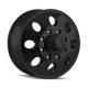 Type 167 17x6.5in Matte Black Wheel <br> 8x210 BP / 125.3 mm offset / 154.2 mm Hub