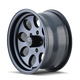 Type 171 17x9in Matte Black Wheel <br> 5x127 Bolt pattern / -12 mm offset / 83.82 mm Hub