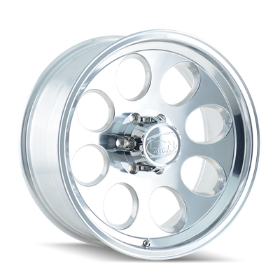 Type 171 17x9in Polished Wheel <br> 8x165.1 Bolt pattern / 0 mm offset / 130.8 mm Hub