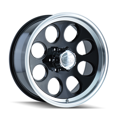 Type 171 18x9in Gloss Black Machined Wheel <br> 8x170 Bolt pattern / 0 mm offset / 130.8 mm Hub