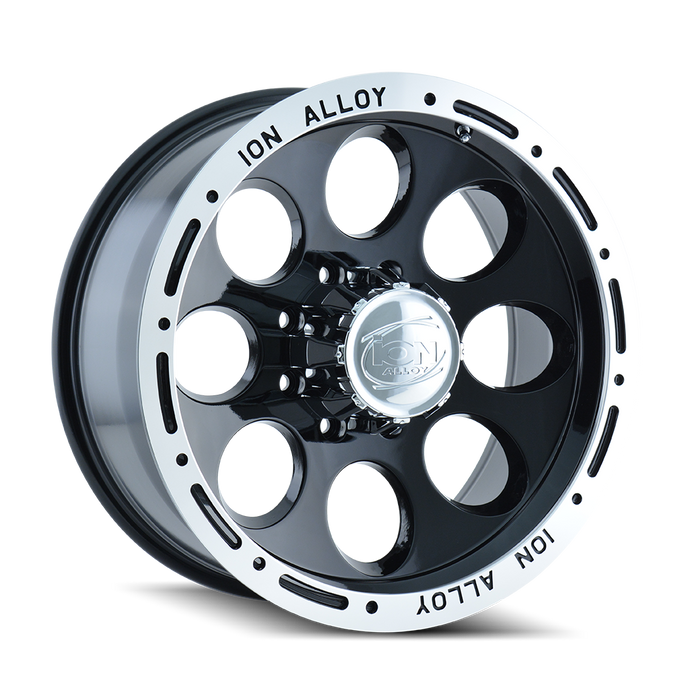 Type 174 17x9in Gloss Black Machined Wheel <br> 5x114.3 Bolt pattern / 0 mm offset / 83.82 mm Hub