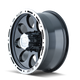Type 174 17x9in Gloss Black Machined Wheel <br> 5x139.7 Bolt pattern / 0 mm offset / 108 mm Hub
