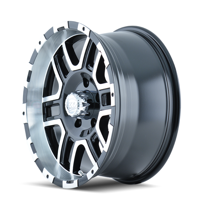 Type 179 16x8in Satin Black Machined Wheel <br> 5x135 Bolt pattern / 10 mm offset / 87 mm Hub
