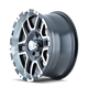 Type 179 17x8in Satin Black Machined Wheel <br> 5x135 Bolt pattern / 10 mm offset / 87 mm Hub