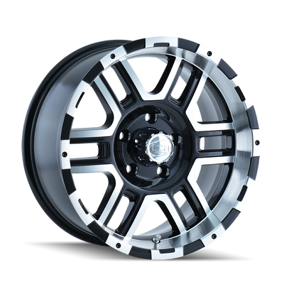 Type 179 17x8in Satin Black Machined Wheel <br> 6x139.7 Bolt pattern / 10 mm offset / 106 mm Hub