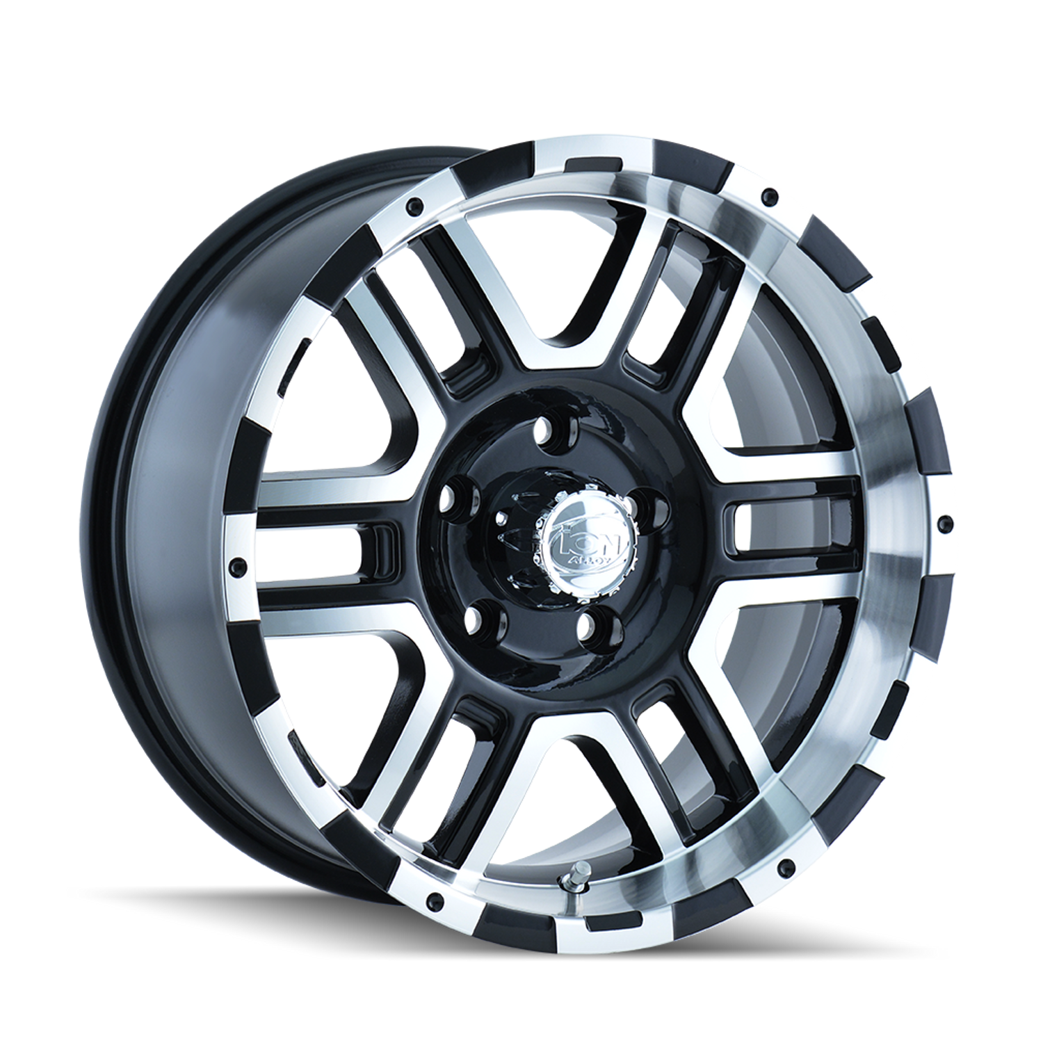 Type 179 17x9in Satin Black Machined Wheel <br> 8x165.1 Bolt pattern / 0 mm offset / 130.8 mm Hub