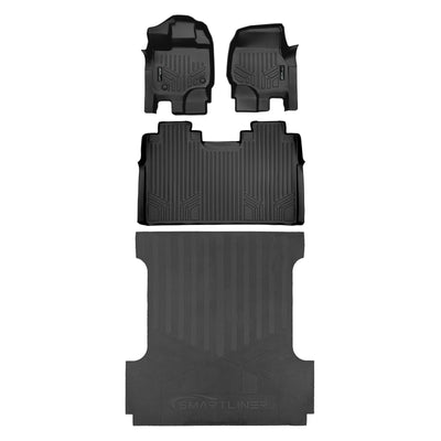 2 Row & Truck Bed Liner <br> 15-24 Ford F-150