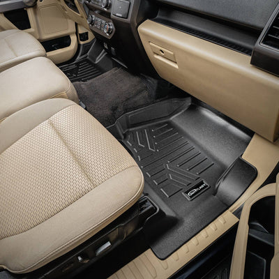 2 Row & Truck Bed Liner <br> 15-24 Ford F-150 Lightning