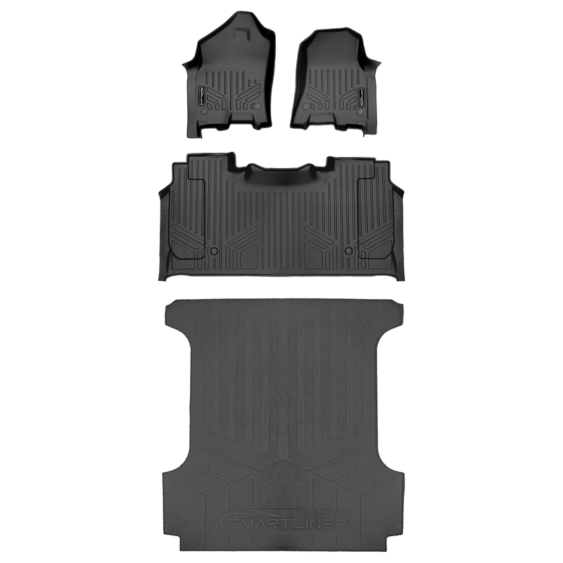 2 Row & Truck Bed Liner <br> 19-24 Dodge Ram 1500