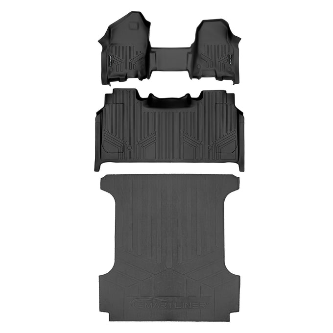 2 Row & Truck Bed Liner <br> 19-24 Dodge Ram 1500