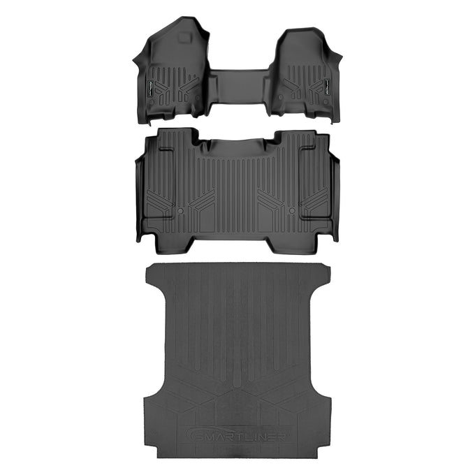 2 Row & Truck Bed Liner <br> 19-24 Dodge Ram 1500