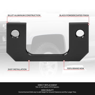 1/2in. Front Leveling Suspension Lift Kits <br> 07-22 Chevy/GMC Silverado Sierra 1500
