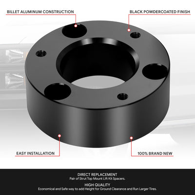 3in. Front Leveling Suspension Lift Kits <br> 07-22 Chevy/GMC Silverado Sierra 1500