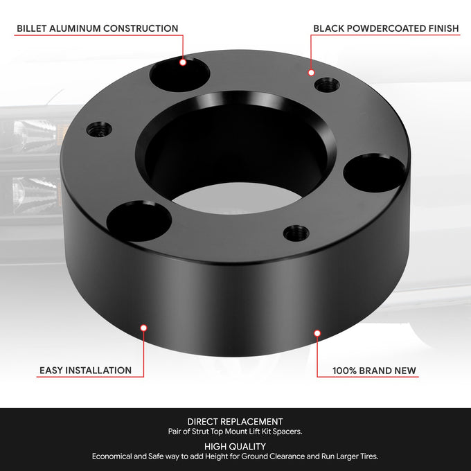 3in. Front Leveling Suspension Lift Kits <br> 07-22 Chevy/GMC Silverado Sierra 1500