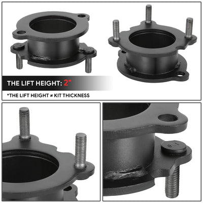 2in. Front Upper Mount Rear Coil Spring Lift Kit Spacer <br>02-09 Trailblazer Envoy