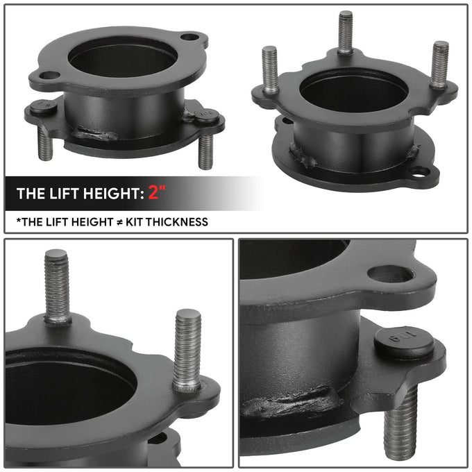 2in. Front Upper Mount Rear Coil Spring Lift Kit Spacer <br>02-09 Trailblazer Envoy