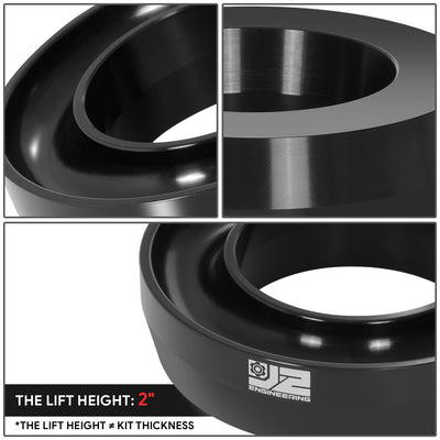 2pc 2in. Front Coil Spring Lift Leveling Spacer <br> 99-07 Chevy/GMC Silverado Sierra 1500 Classic