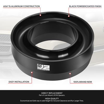 2pc 3in. Front Coil Spring Lift Leveling Spacer <br> 99-07 Chevy/GMC Silverado Sierra 1500 Classic