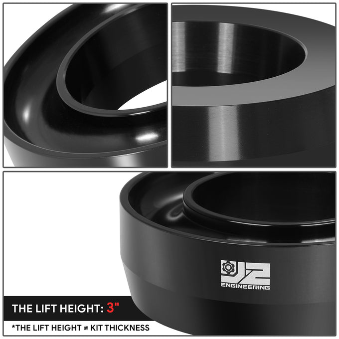 2pc 3in. Front Coil Spring Lift Leveling Spacer <br> 99-07 Chevy/GMC Silverado Sierra 1500 Classic