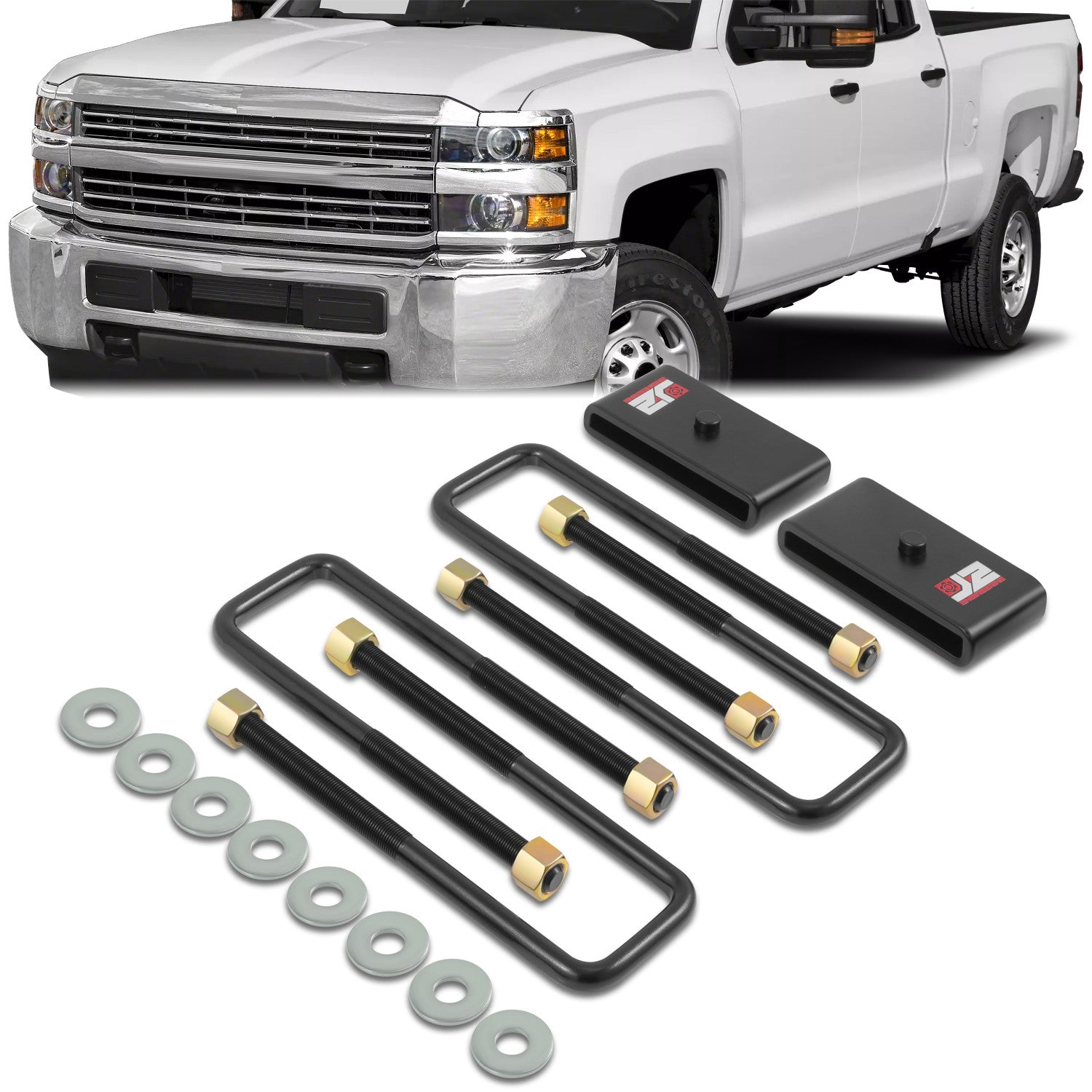 Rear Suspension Lift Kit - 1 in. <br> 99-24 Chevy Silverado/ GMC Sierra 1500
