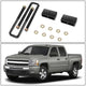 2pc 2in.Rear Leveling Lift Blocks <br> 00-10 Chevy/GMC Silverado Sierra 1500 2500 3500 HD