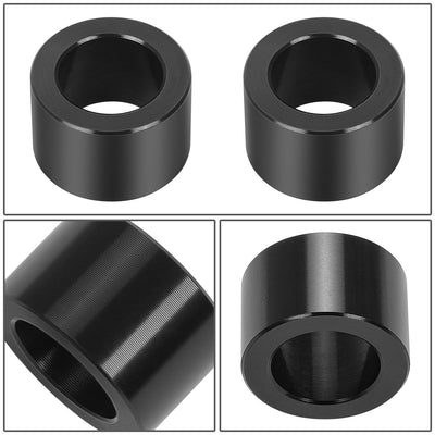 2-4 inch Lift Powdercoated Front Shock Extensions<br>99-06 Chevy Silverado, GMC Sierra 1500, 2007 Classic