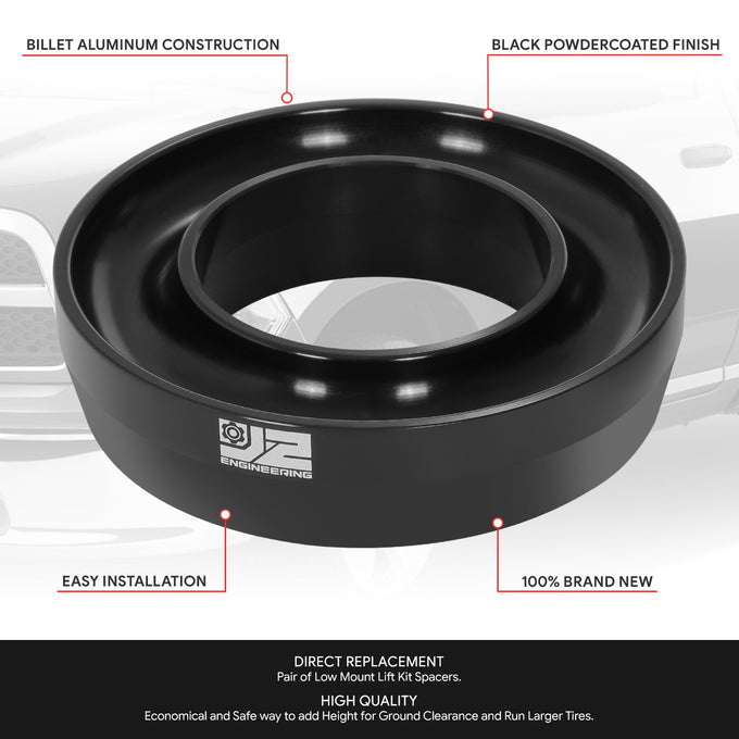 2in. Front Leveling Suspension Lift Kits <br> 94-18 Dodge Ram 1500 2500 3500 2WD