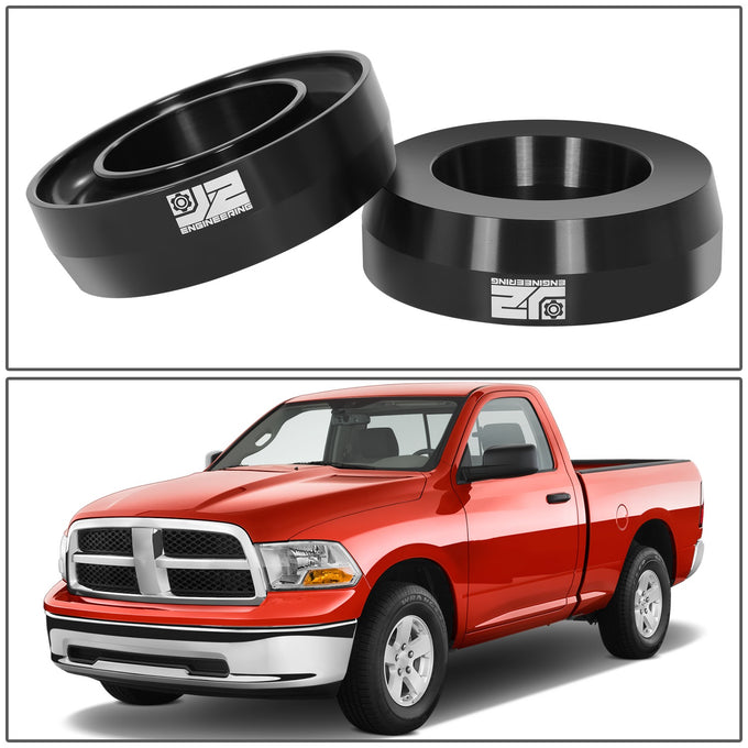 2in. Front Leveling Suspension Lift Kits <br> 94-18 Dodge Ram 1500 2500 3500 2WD