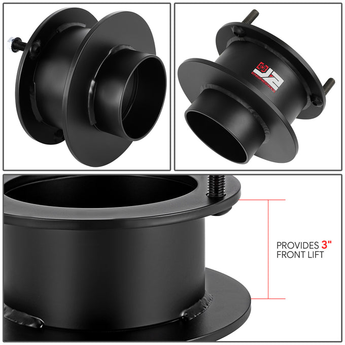 3 in. Front Leveling Strut Spacer Lift Kits <BR>03-13 Dodge Ram 2500, 3500