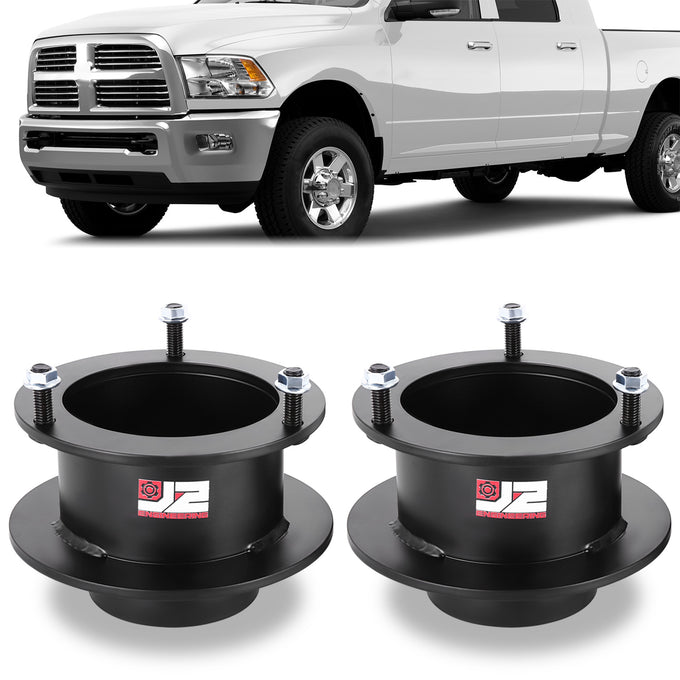 3 in. Front Leveling Strut Spacer Lift Kits <BR>03-13 Dodge Ram 2500, 3500