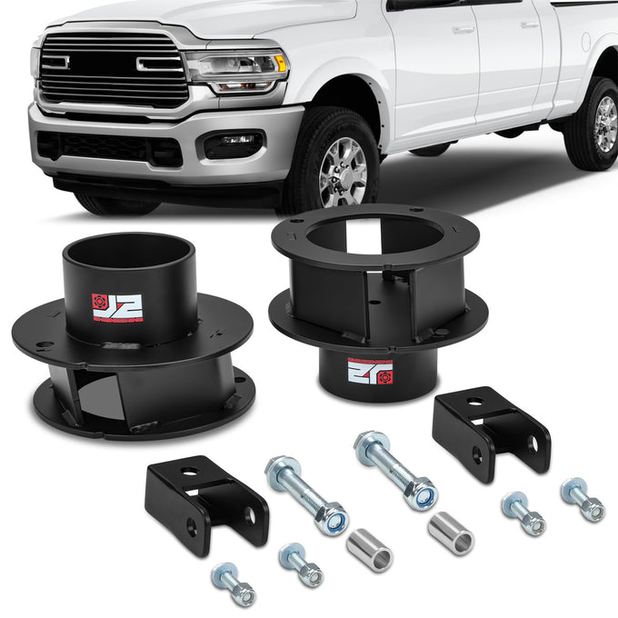 2.5 in. Front Spring Lift Spacers Leveling Kit <br> 14-24 Ram 2500 3500 4WD