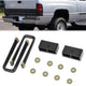 2 in. Leaf Spring Leveling Lift Blocks <br>94-01 Dodge Ram 1500, 94-02 2500 3500