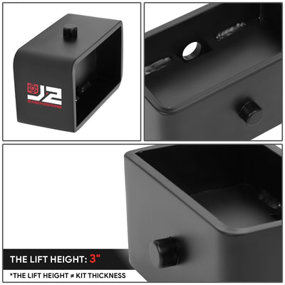 3 in. Lift Leaf Spring Leveling Lift Blocks <br>94-08 Dodge Ram 1500