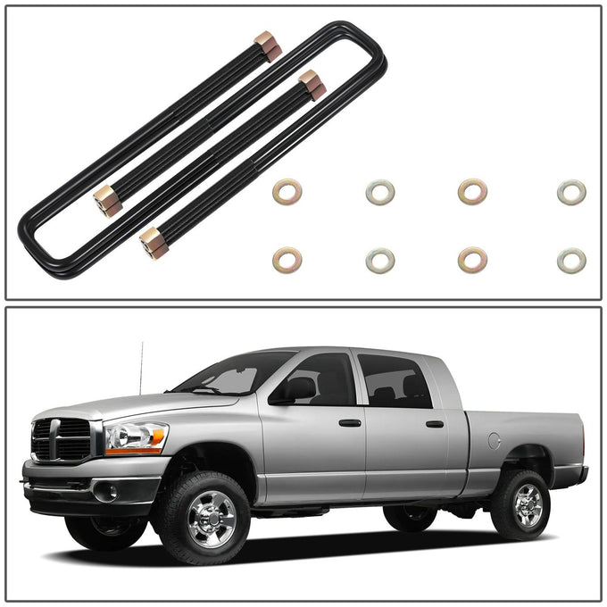 3 in. Lift Leaf Spring Leveling Lift Blocks <br>94-08 Dodge Ram 1500