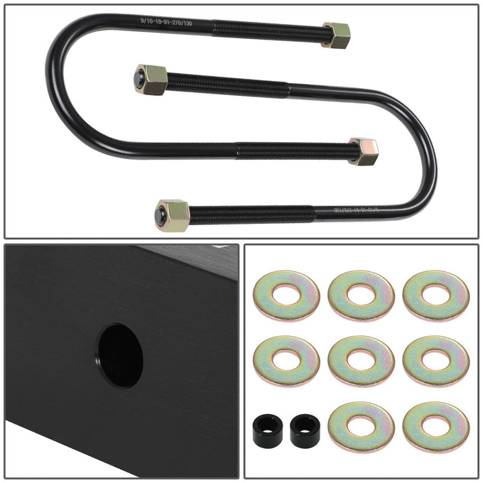 1.5 in. Powdercoated Rear Lift Kit <br>02-08 Dodge Ram 1500, 03-13 2500, 3500