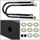 2 in. Powdercoated Rear Lift Kit <br>02-08 Dodge Ram 1500, 03-13 2500, 3500
