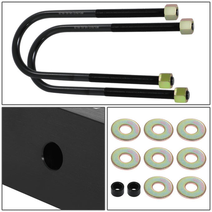 2 in. Powdercoated Rear Lift Kit <br>02-08 Dodge Ram 1500, 03-13 2500, 3500